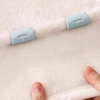 Support de drap de lit Invisible sans aiguille, 6 pièces, housse de couette, drap de matelas antidérapant, boucle, chevilles de lit, pince de fixation 5