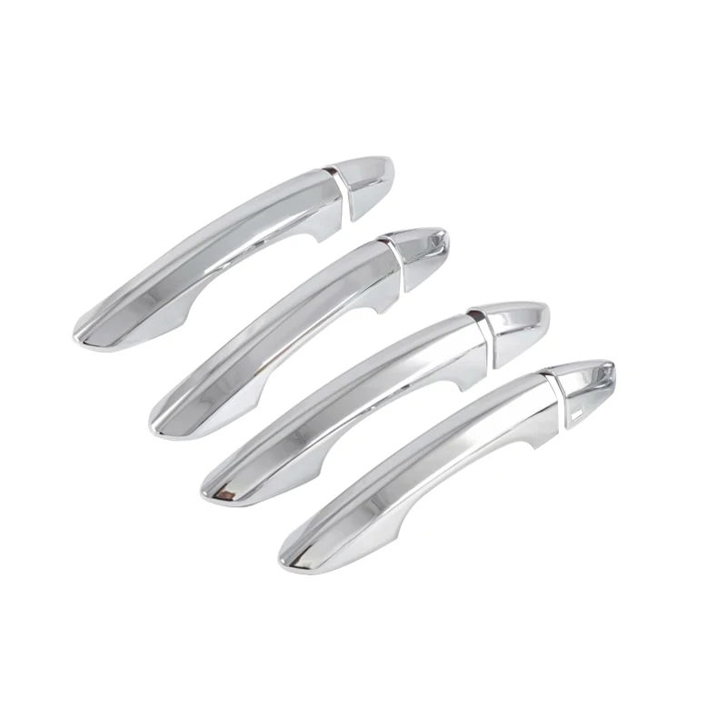 

Набор серебристых накладок на дверную ручку автомобиля, подходит для Ford Edge 2015 2016 2017 2018 2019 2020 2021