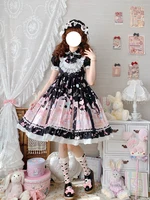 KIMOKOKM-Sweet-Lolita-Style-Square-Collar-Cat-Printing-Designer-JSK-Dress-Bow-Sleeveless-Lace-Ruffles-Lace.jpg