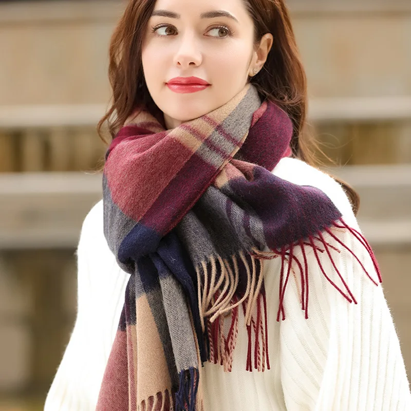 Ponchos De Invierno Para Mujer, Abrigo Largo Coreano, Manta Grua Y