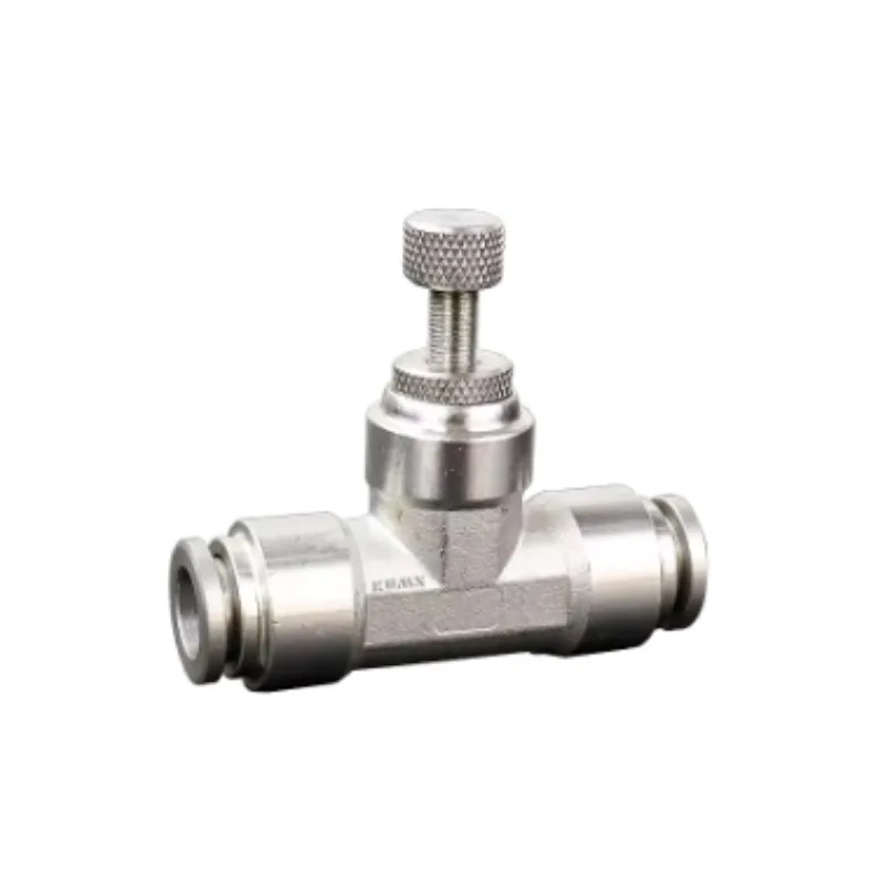 Stainless Steel Quick Release Pneumatic Push-In Air Fitting