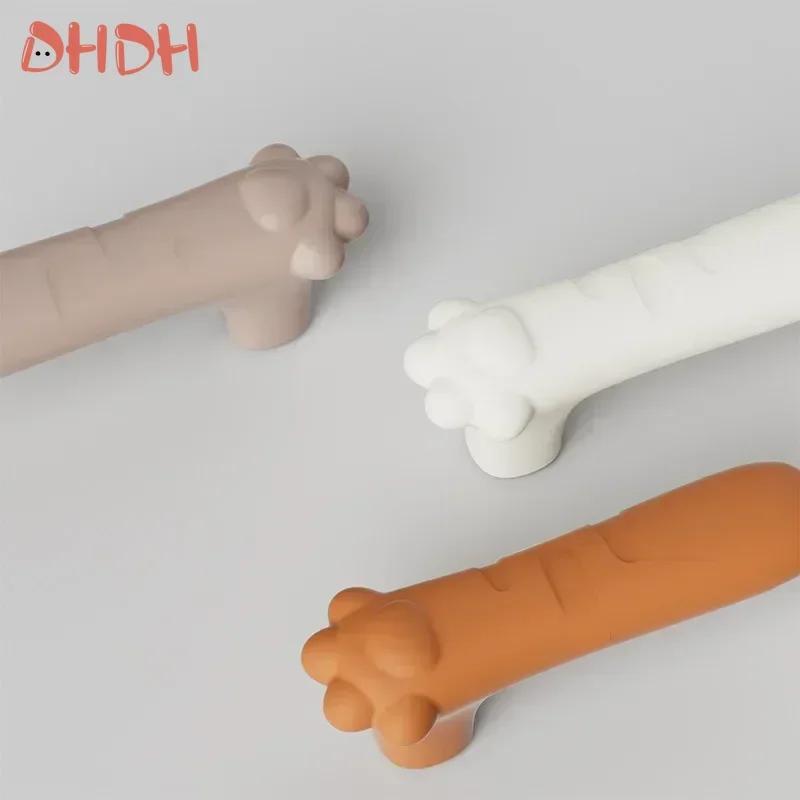 Anti-collision Silicone Door Knob Cover Static-free Baby Safety Handle Sleeve Home Accessory Bedroom Living Room Wall Covers
