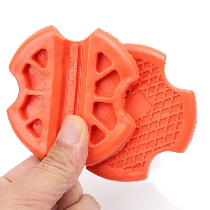 1/3pcs Effortless Auxiliary Wire Gripper Anti Slip Power Assisted Electrical Tools Rubber Wear Resistant Wire Puller Handguard