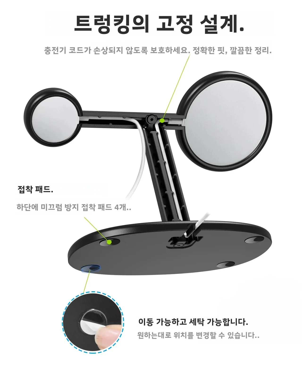 EWA 2 in 1 무선 충전기 스탠드 알루미늄 합금 휴대폰 홀더 아이폰13/12/프로/맥스/미니 및 애플 워치 3/4/5/6 호환