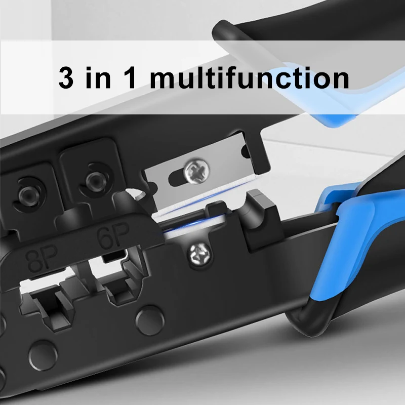RJ45 크림퍼 RJ11 도구 이더넷 네트워크 LAN 케이블 커터 스트리퍼 플라이어 6P 8P RJ11 RJ12 네트워크 플라이어