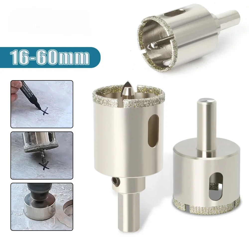 Tool Diamond Coated Accessories Drill Easy Cup Tools Saw Saw Kit Stood Locate Marble Power Bits Tile To Hole Glass Center diamond coated center drill bits hole saw cup saw easy to locate stood kit tools tile marble glass power tool accessories