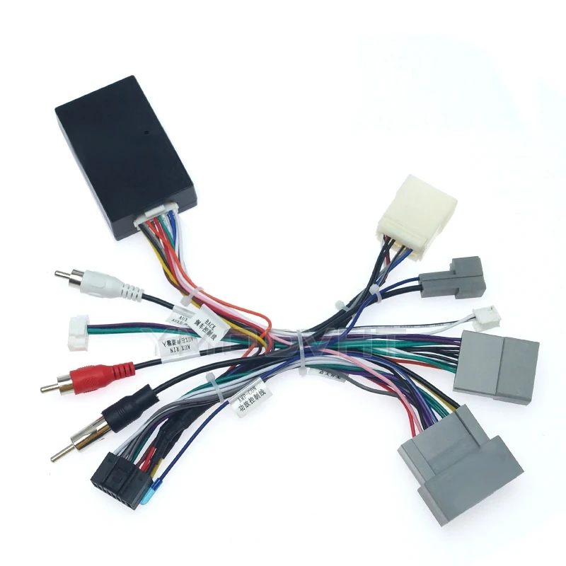 Car Audio Radio Cable Adapter Canbus For Honda Civic Crv 16pin Power