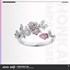 Elysia Ring Game Honkai Impact 3 MiHoYo Official Herrscher of Human: Ego Oath Rings Adjustable Jewelry Gifts for Girls Women 5