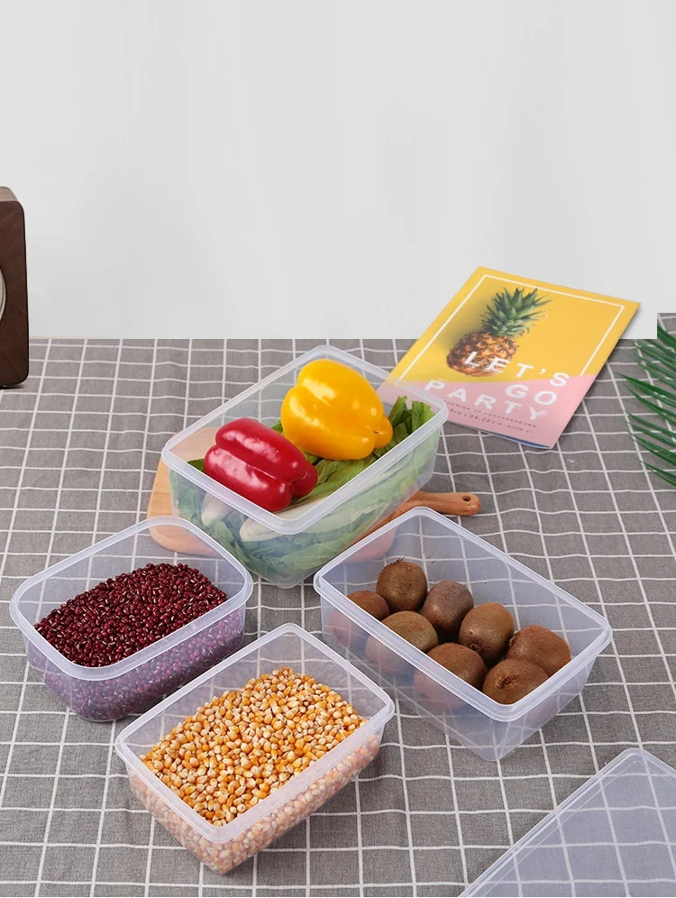 

Коробка для хранения свежести, прозрачная герметичная коробка для фруктов, мяса, пищевого материала