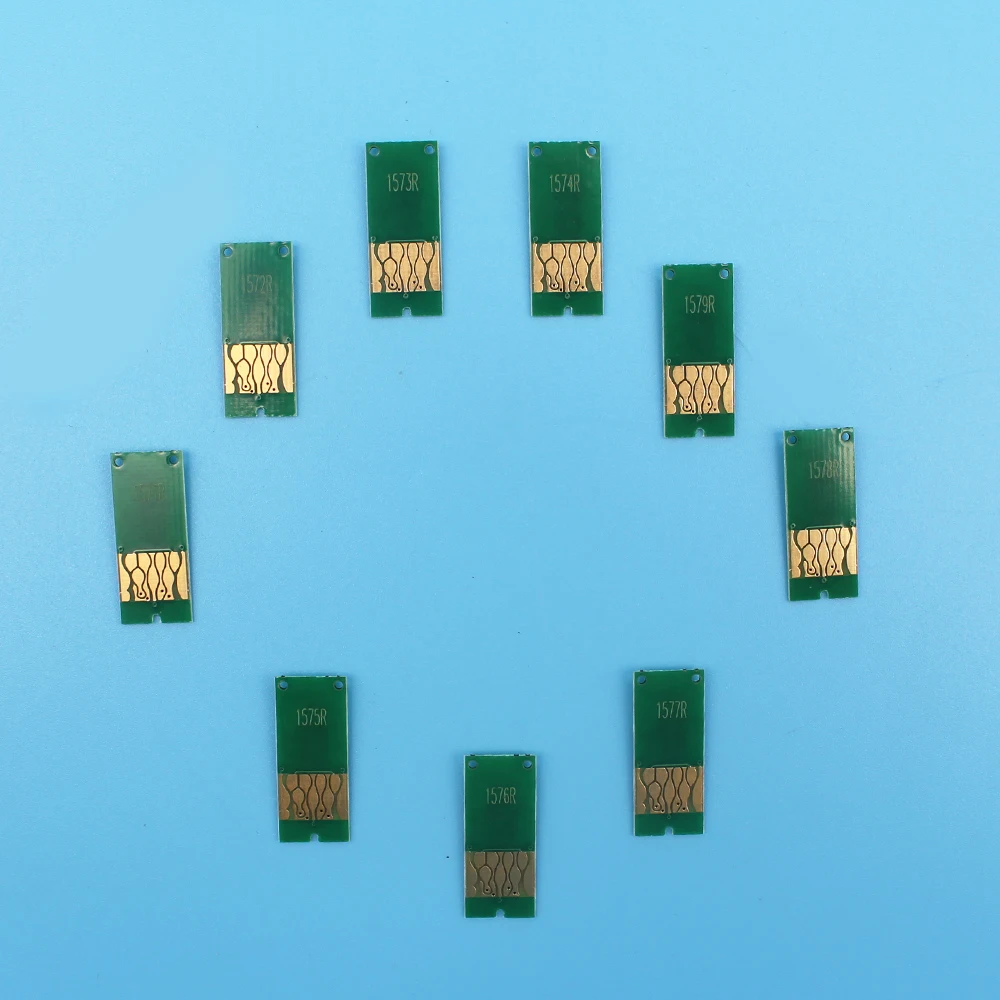 Ink Cartridge Chip refill CISS CIS ARC chip auto reset chip 9 PCS for Epson R3000 157 1571 1572 1573