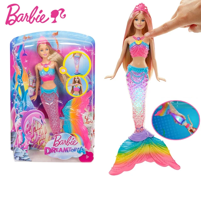 Mattel Barbie Dolls Girls' Toys Pretty Play House Toys Birthday Gifts Princess Toys Beautiful Princess Hair Toy for Children 3