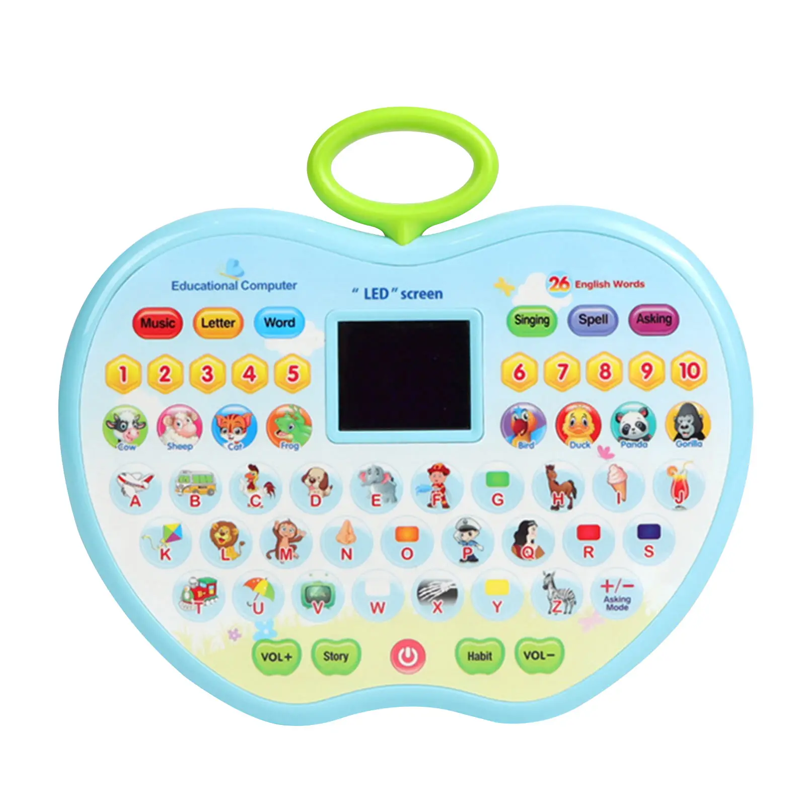 Mingzhe Brinquedo educacional infantil tablet de aprendizagem