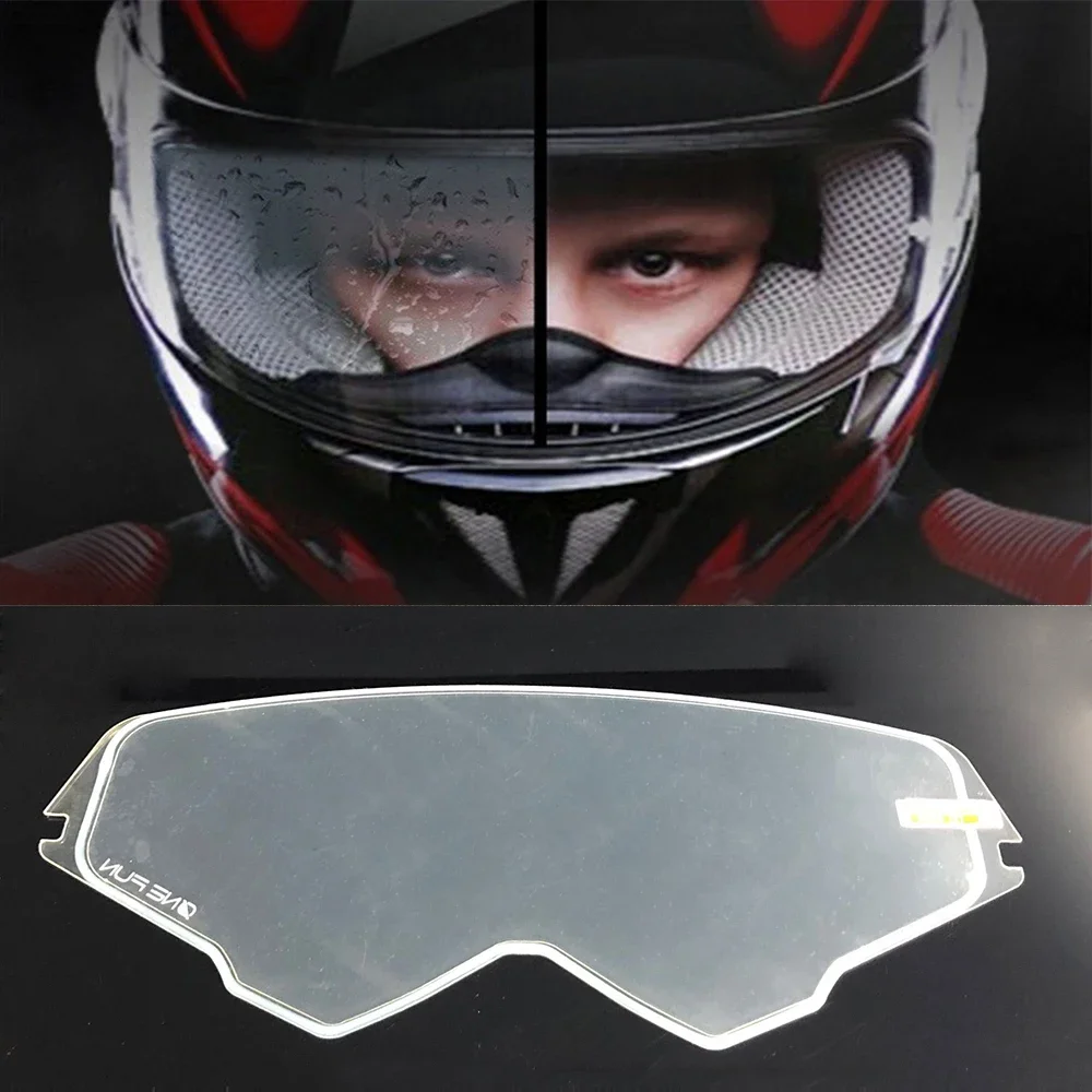 Patch Adesiva Per Pellicola Antiappannamento Per Visiera Per Casco Moto Per Agv Ax9 Ax-9