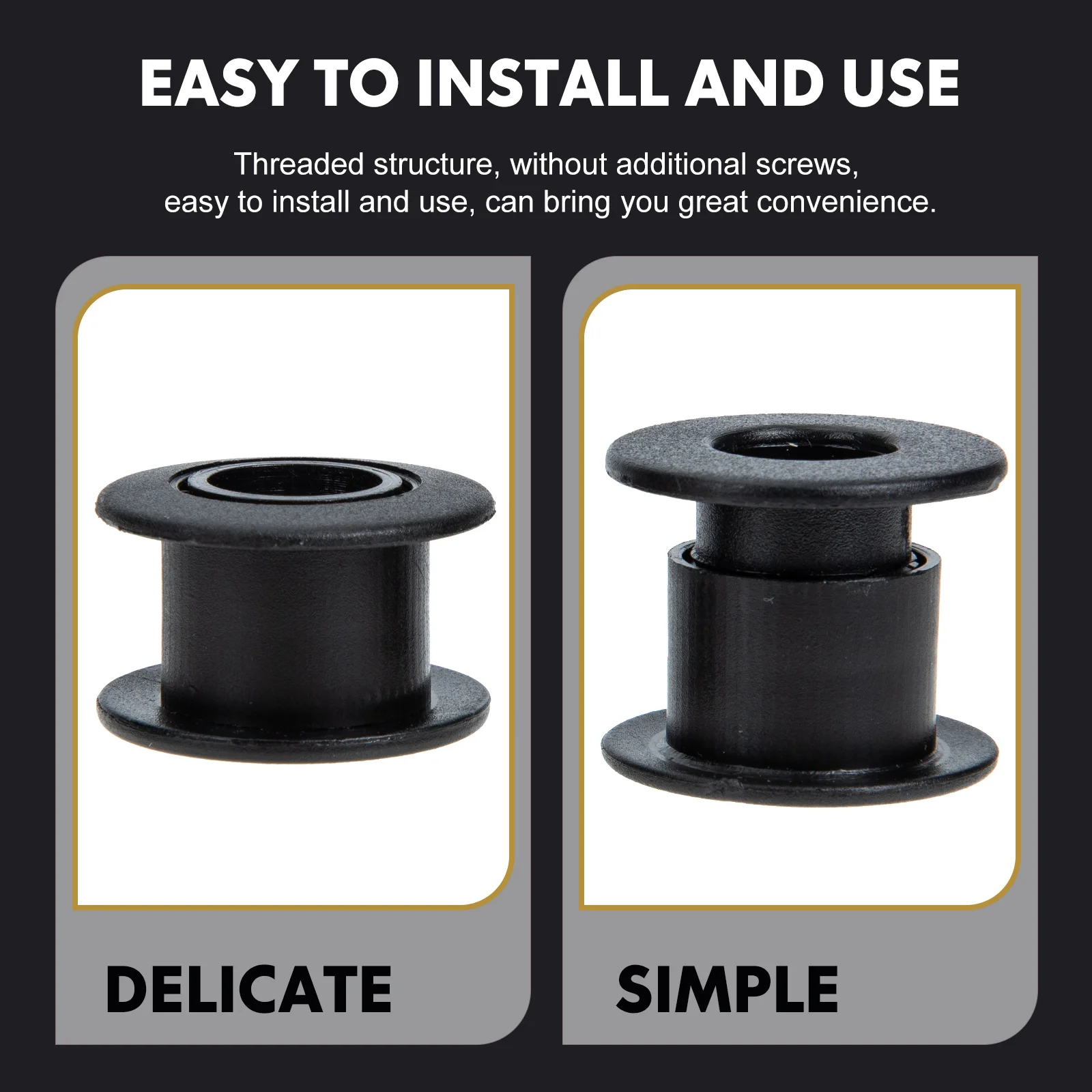 10 Pairs Table Football Bearing Foosball Accessories Replace Plastic Bushings Child Soccer Balls