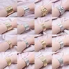 Punk Bracelets Gold Plated Hammered Cuff Open Wide Bracelets Punk Chunky Stainless Steel Bangles Ethnic Jewelry Gifts for Women 2