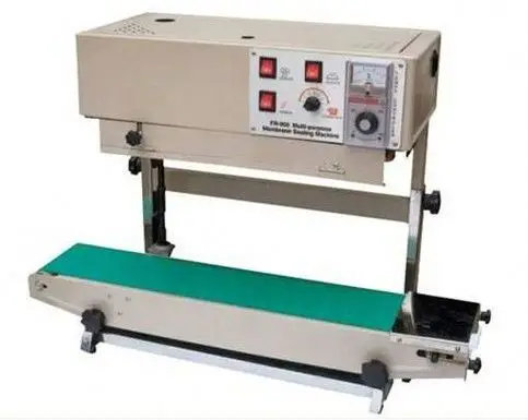 

High Quality FR-900 Vertical Heat Sealing Machine Semi-Automatic Band Sealer Bags Cartons 220V Condition Restaurants Retail