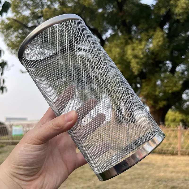 1 Pc Metal Mesh Hookah Wind Cover with Lid for Shisha Sheesha Chicha Narguile Accessories Drop Shipping 4