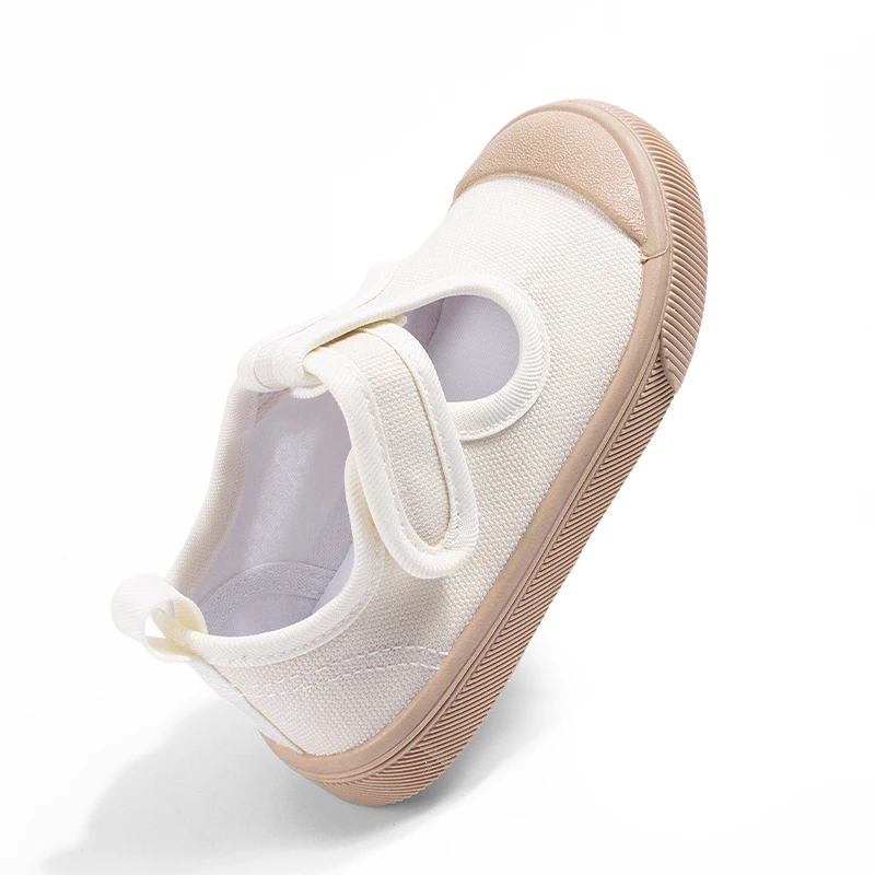 Frühling Sommer Neue Ankunft Nette Candy Farben T-Strap Leinwand Schuhe Mesh Atmungsaktive Sicherheit Kappe Casual Weiche Sohle Mädchen baby Kleinkind – Detail 6
