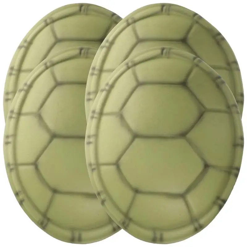 

4Pcs Turtle Costume Prop Tortoise Shell Props Interesting Funny Turtle Shell Turtle Shell Decoration for Carnival Halloween