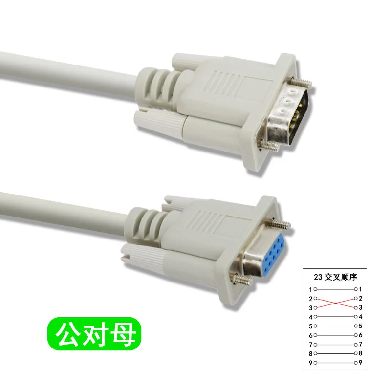 Premium 1.5m DB9 Serial Extension and Adapter Cable