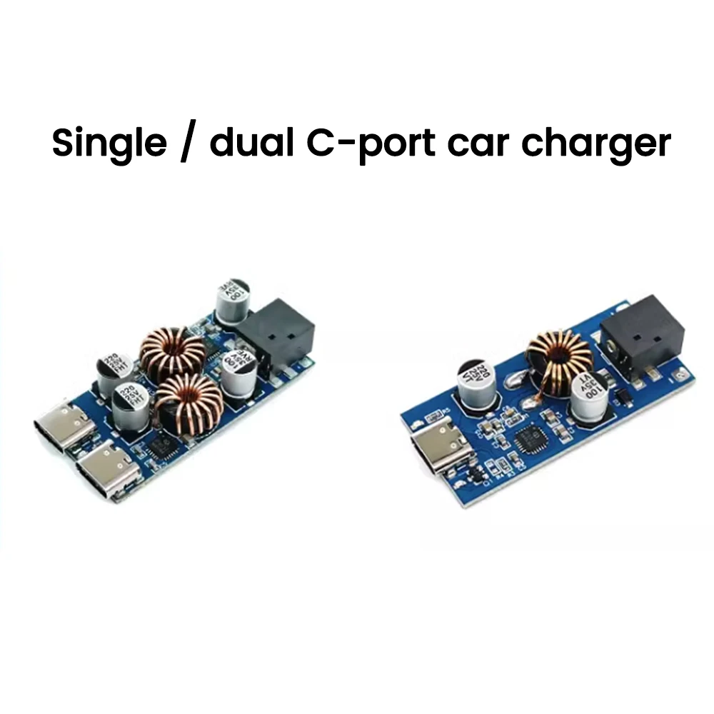 QC3.0 QC2.0 이중 USB Type-C 휴대 전화 빠른 충전 어댑터 DC7.1V-32V 3A 30W 화웨이 FCP Apple PD 용 스텝 다운 모듈