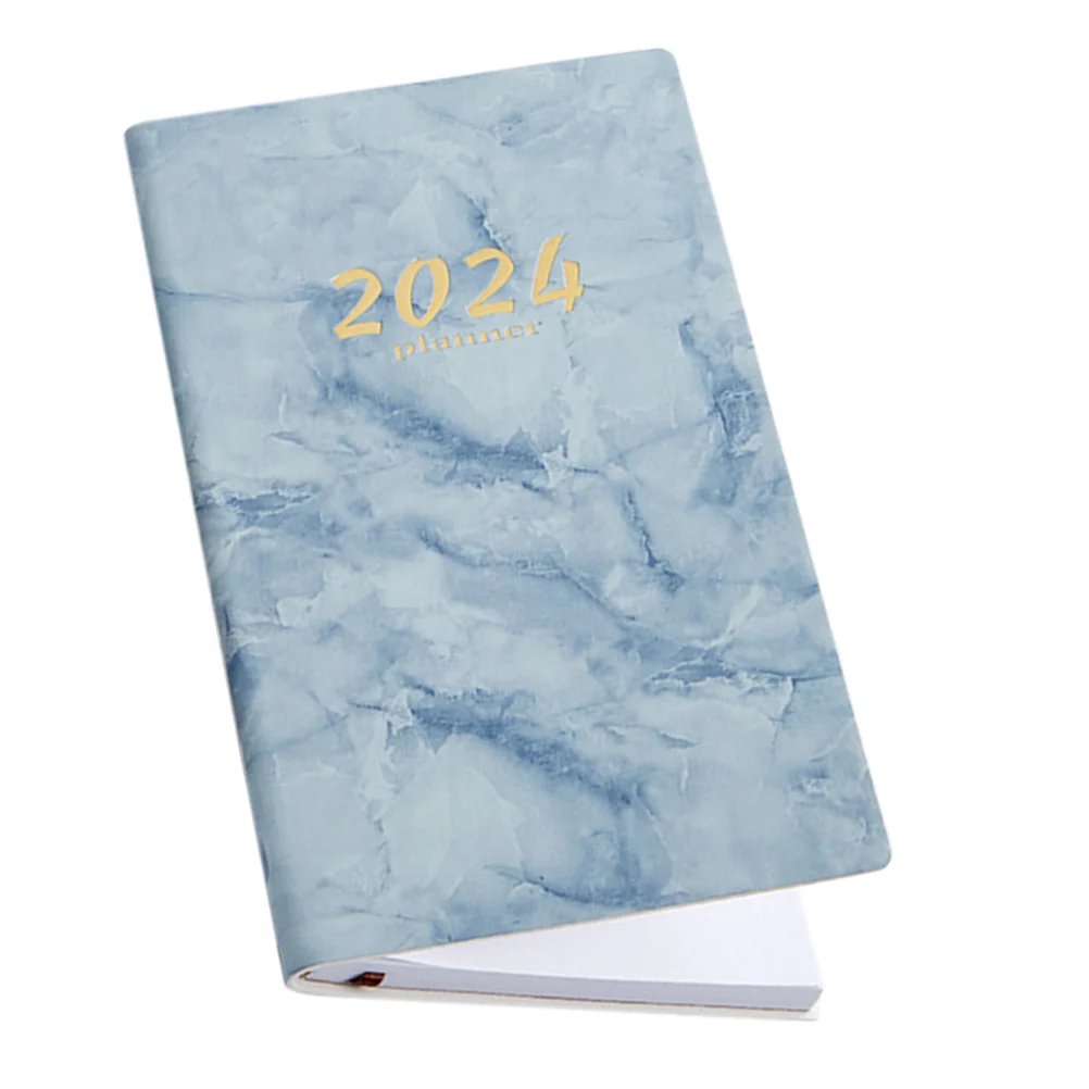 Time Management Book Wish List Portable Planner Notepad Weekly 2024 Paper Academic Friends Gifts 2024 calendar time management portable desk calendar daily schedule from august 2023 to dec 2024 with twin wire binding