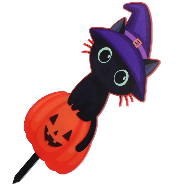 Dekoratív Kert Betétek Halloween Udvari Dekorációk Gyep Táblák Szüreti Dísz Mini - Image 2