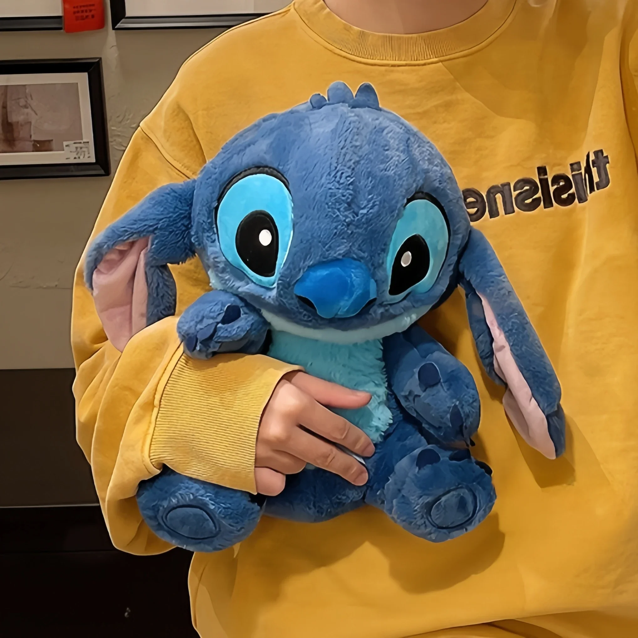 Disney Lilo Stitch Stuffed Stitch Doll Big Size Angel Peluche Movie