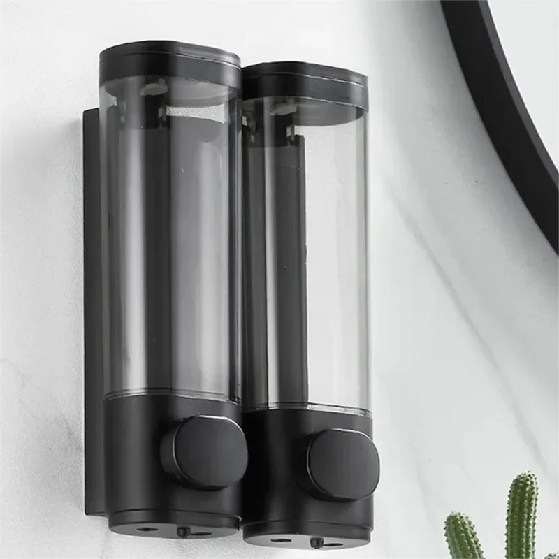 1/2/3Head Wall Mounted Bathroom Kitchen Liquid Soap Dispenser Household Shower Gel Container Hotel Supplies Bathroom Accessories 3