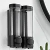 1/2/3Head Wall Mounted Bathroom Kitchen Liquid Soap Dispenser Household Shower Gel Container Hotel Supplies Bathroom Accessories 3