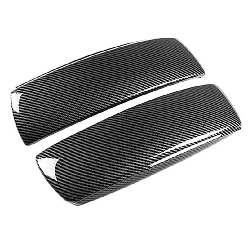 

Car Carbon Fiber Center Console Armrest Box Panel Cover Trim Decoration Stickers for BMW X5 E70 X6 E71