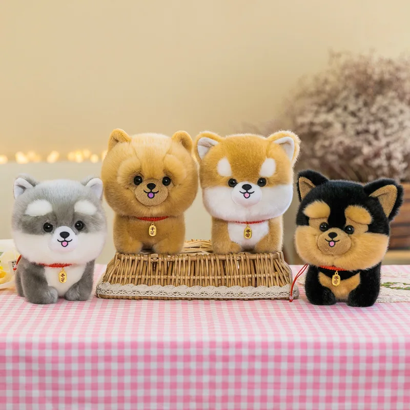 

Мягкие плюшевые игрушки-корги для маленьких собак