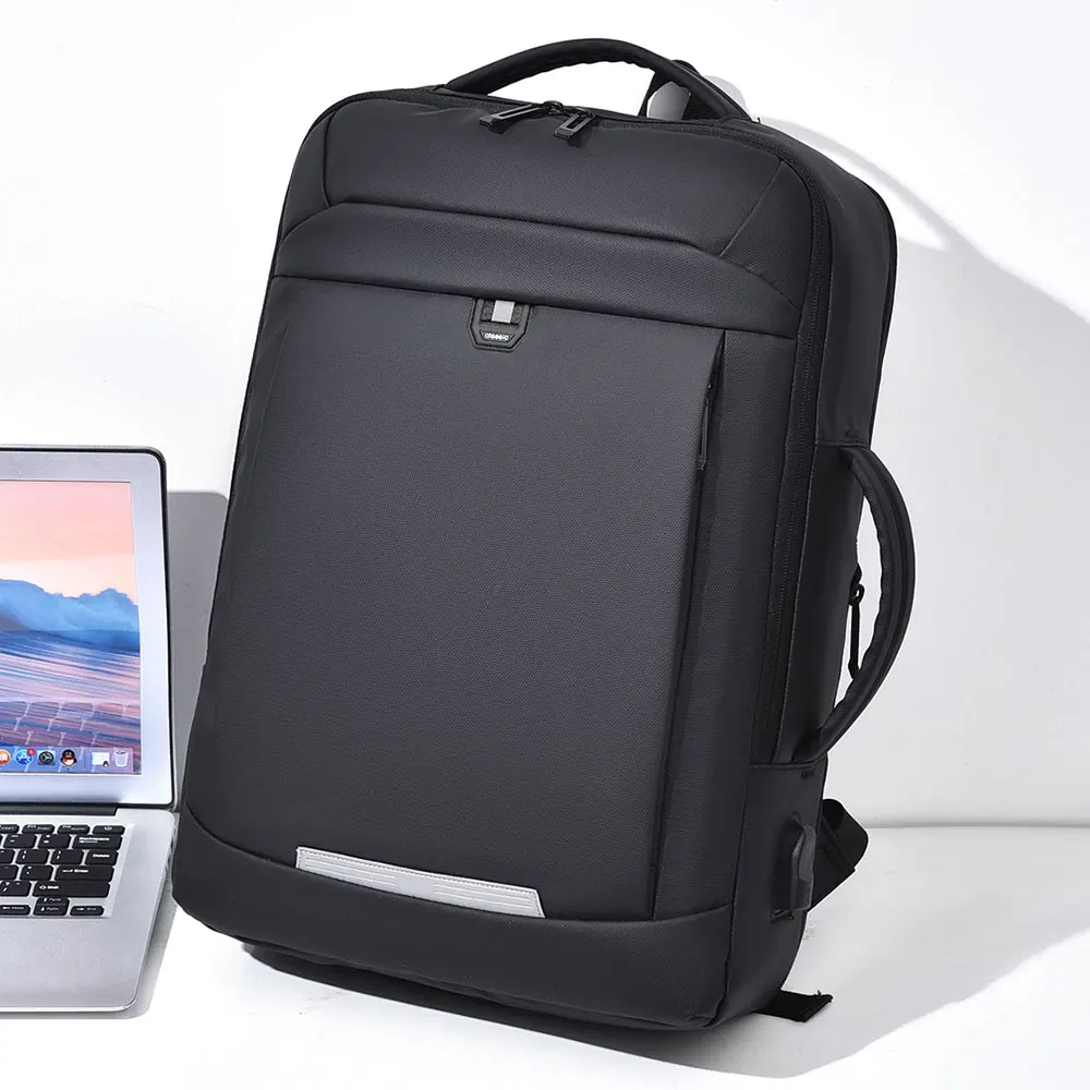 New Travel Backpack for Man 17 Inch Business Trip Men's Laptop Backpacks Waterproof Multifunction Expandable Boys School Bag 2