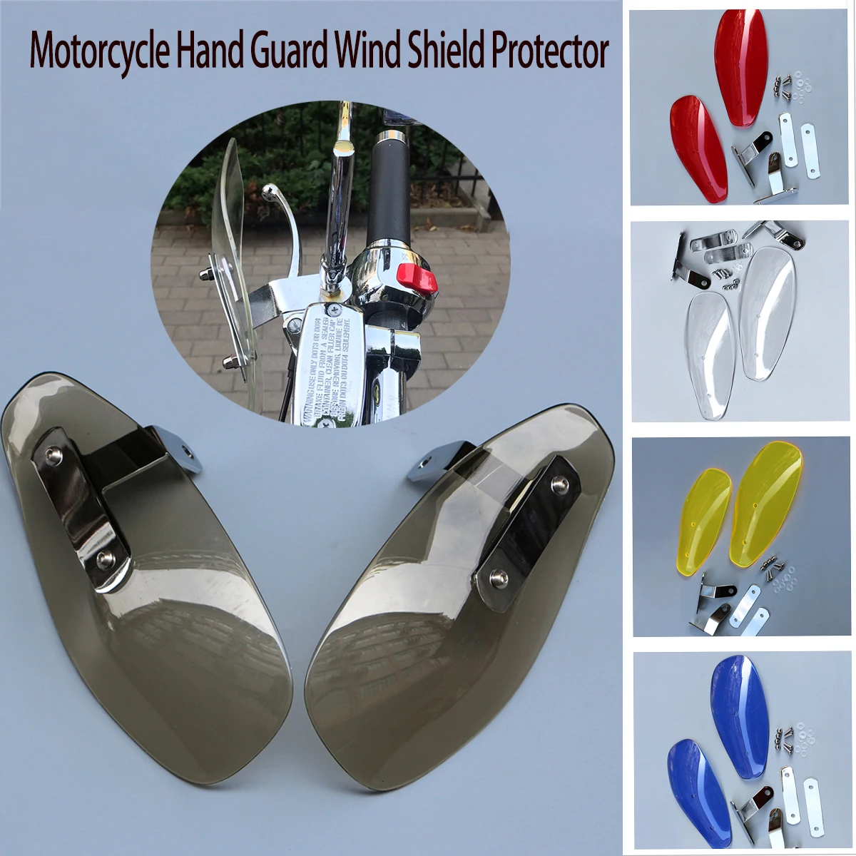 

Motorcycle Hand Guards Handle Protector Handguard Handlebar Fit For Harley Honda Yamaha Suzuki Ducati Kawasaki Aprilia Dirt Bike