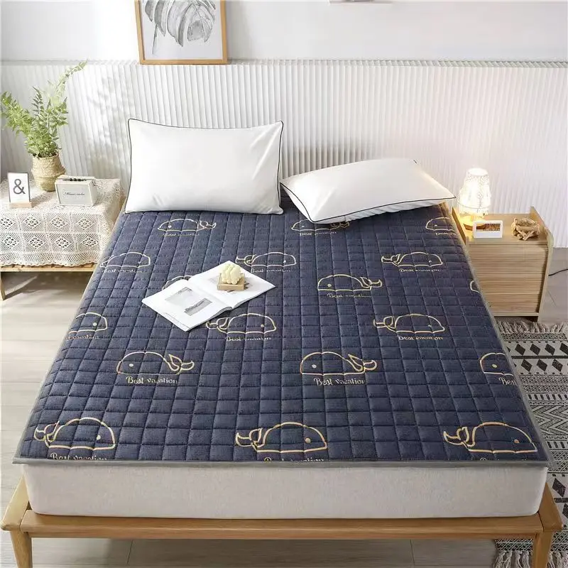 Description Picture 6 of itemUltra-Soft Foldable Cotton Mattress, Breathable Anti Tatami Mat, Student Dormitory, Single, Double, King Size Bed, Household