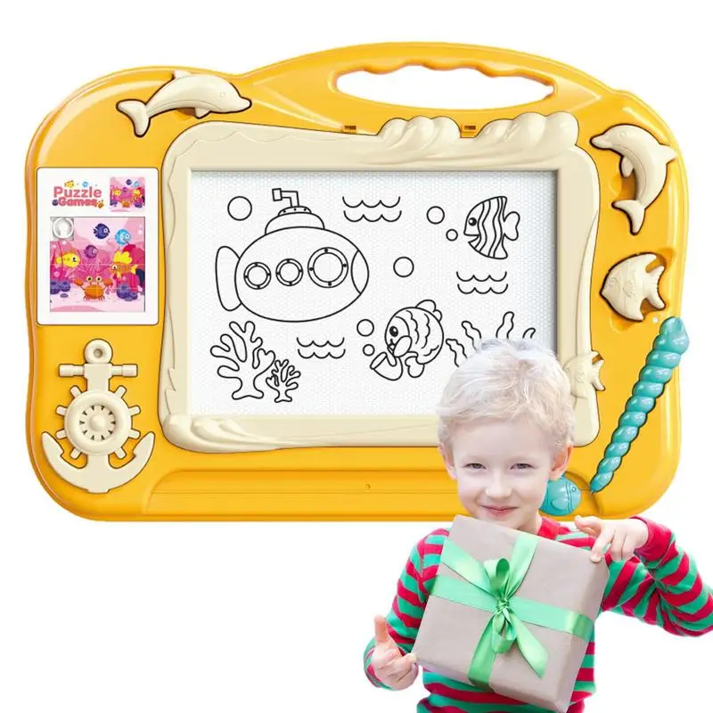 

Magnetic Writing Board For Kids Doodle Board Sketch Pad For Writing Painting Erasable Magnetic Drawing Board Sketch Pad Safe