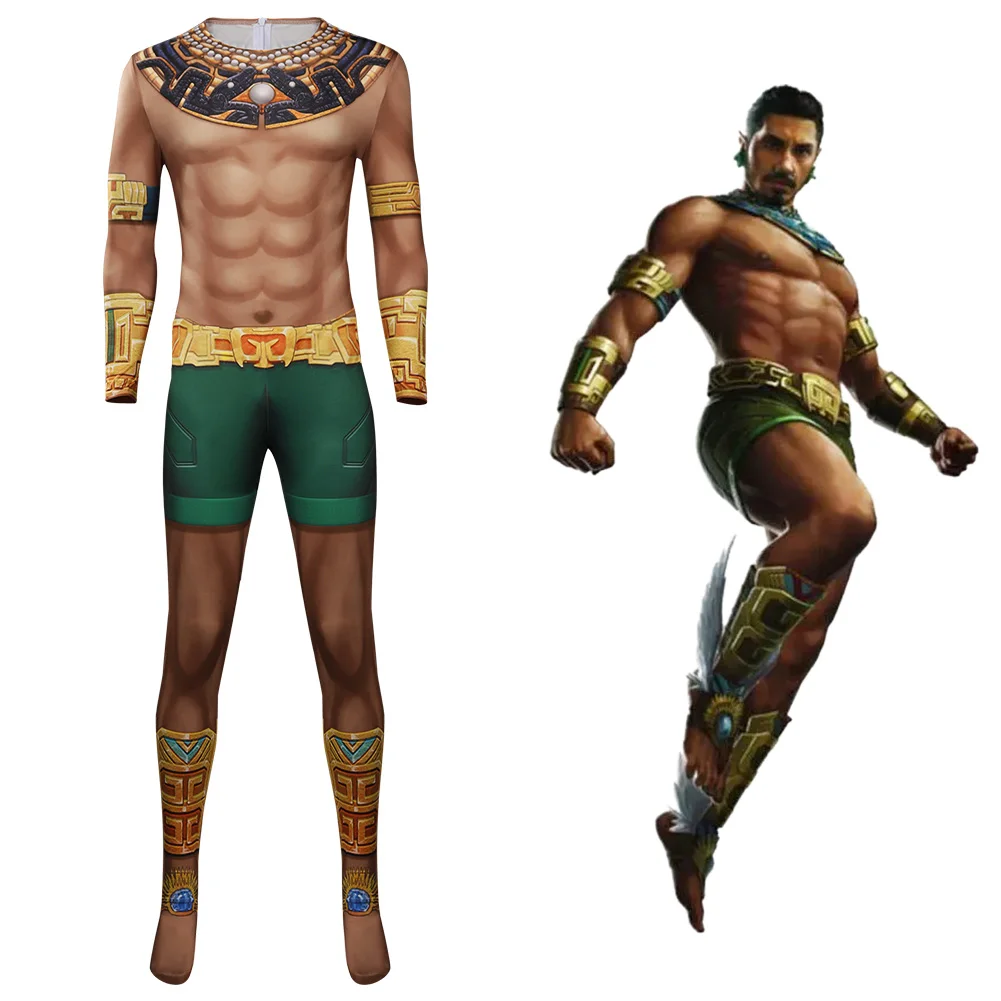 

Panther: Wakanda Forever Namor Cosplay Costume Jumpsuit Outfits Halloween Carnival Party Suit For Adult Men Boy