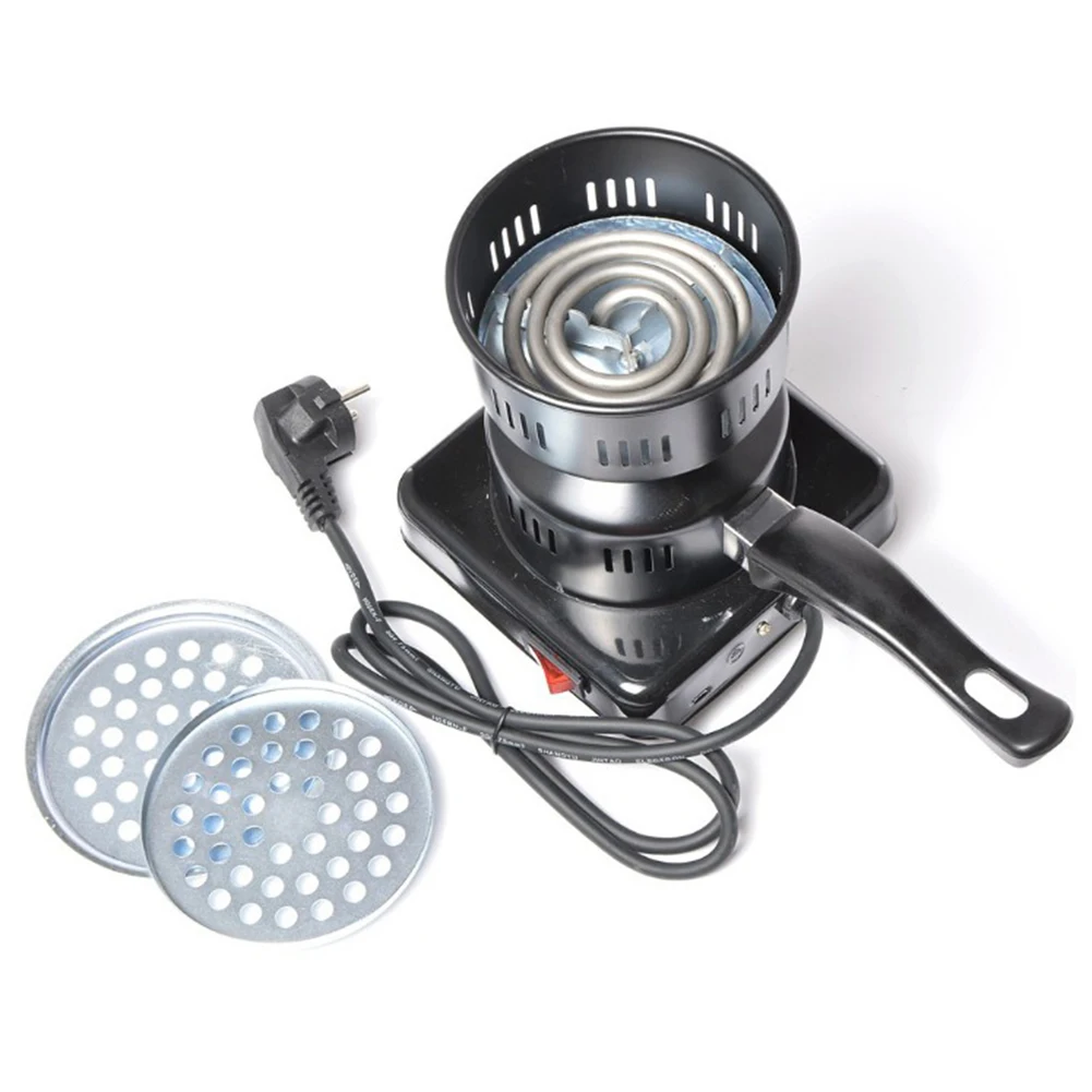 Electric Stove Charcoal Burner Shisha Hookah Heating Hot Plate Coal Heater Portable Cooking Coffee Burner Stove for BBQ Patry