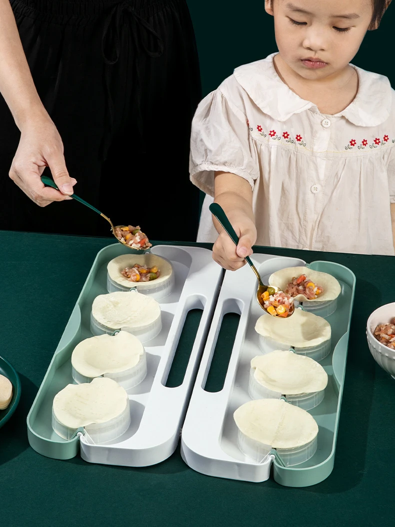 

8 в 1, ручная обмотка пельменей, кухонная обмотка, инструменты для кухни, ручная обмотка пельменей, форма для детской обмотки