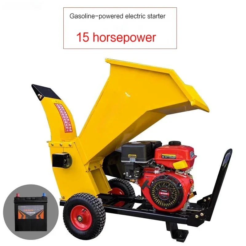 FSJ-15 Branch Grinder Orchard/Garden/Branch Grinder Mobile New Straw Machine