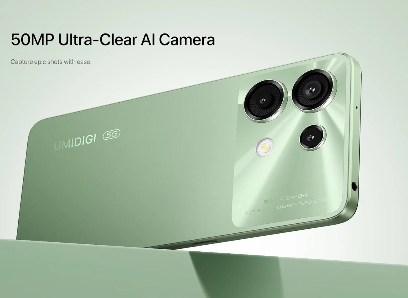 Купити СМАРТФОНИ UMIDIGI G9 5G 6/128GB Lake Green Гарантія 1