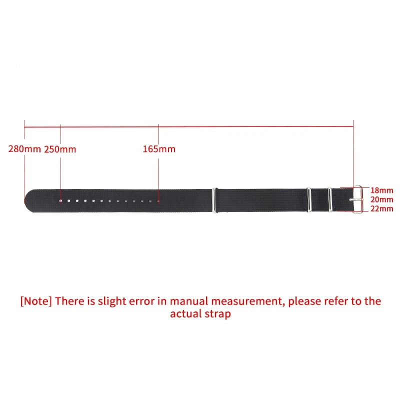 Premium Braided Nylon Watchband in Ballistic Fabric