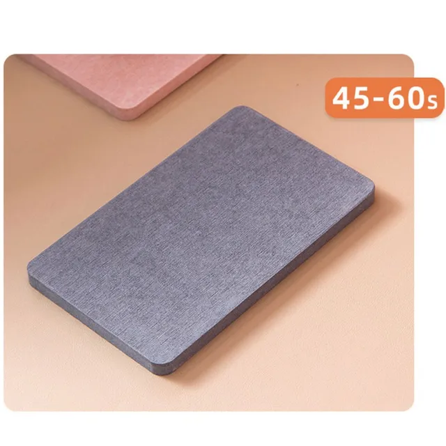 XMMSWDLA Sink Water Absorbing Stone Tray, Diatomite Tableware