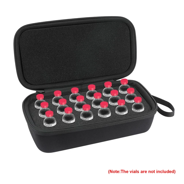 Insulin Vial Storage Case