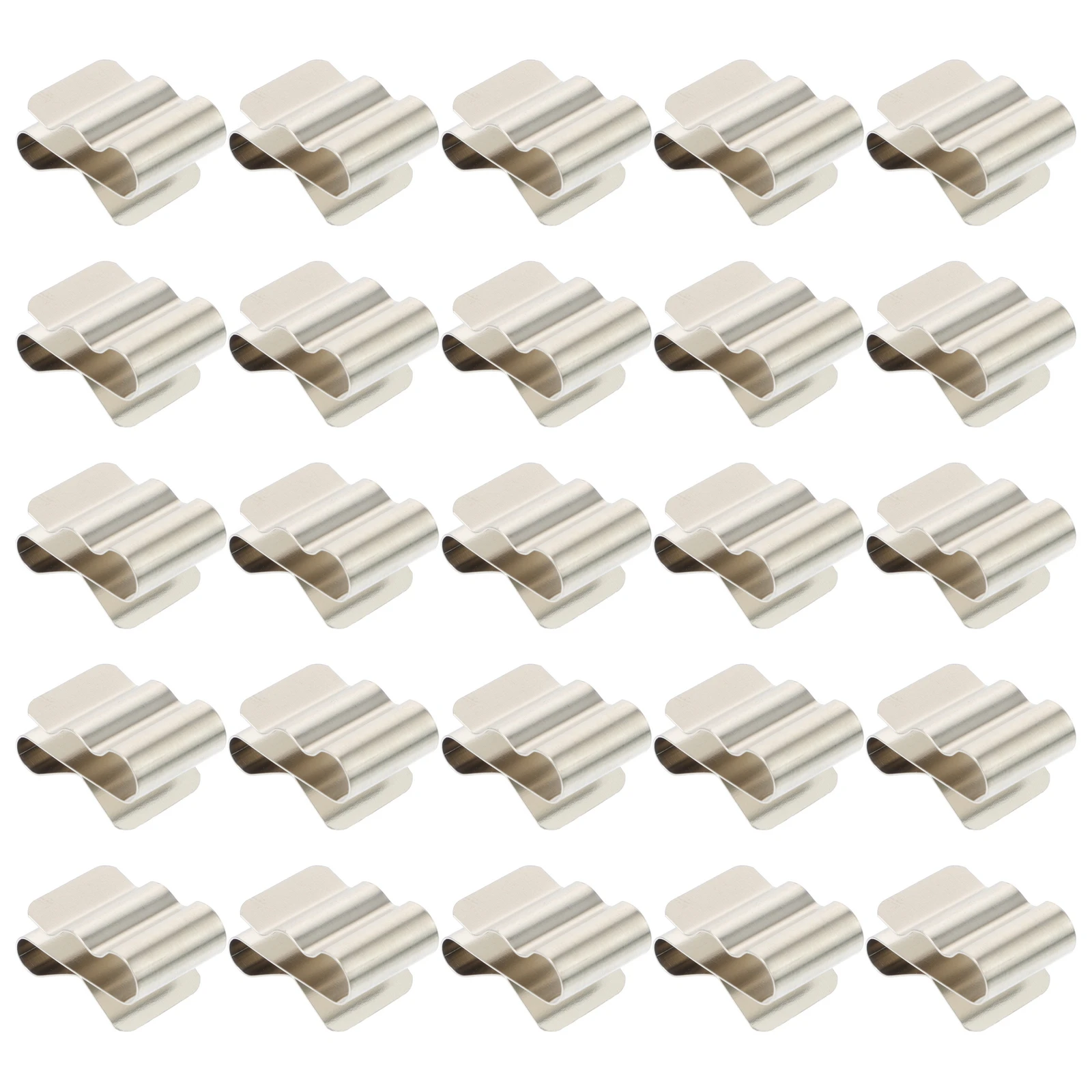 Cable Clip Cable Clamp 50pcs Spring Clamp Cable Clamp Solar Cable Wire Installation Fixing Clip Solar Panel Wire Clips Fix The Clip