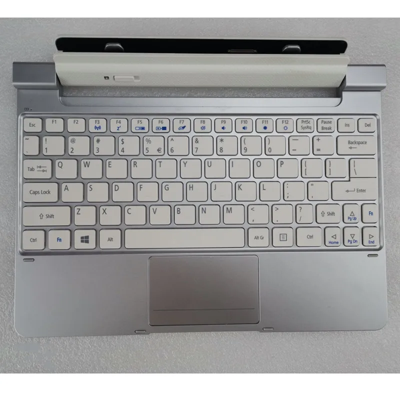 Original 100 Novo Teclado Funciona para o Acer W510 W510p W511 W511p Tablet 10.1 Polegada Tela Branca - Imagem 3
