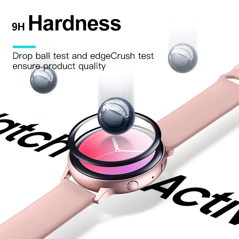 Premium HD Full-Coverage Screen Protector for Smartwatches - 20D Curved Edge, Scratch Resistant Film