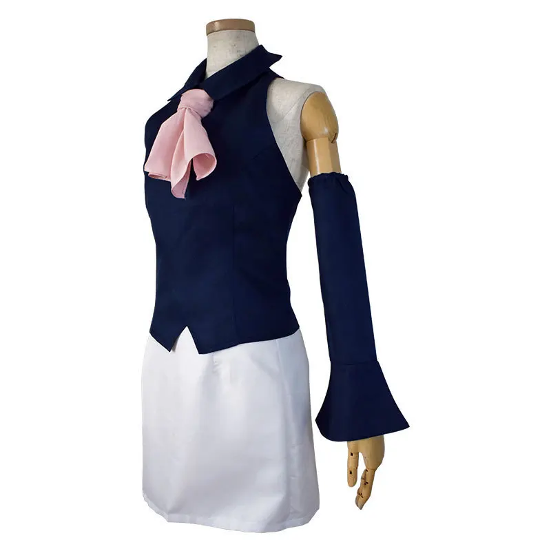 The Seven Deadly Sins: Elizabeth Liones | Blue and White Uniform Cosplay Costume Set 20 The Seven Deadly Sins Elizabeth Liones Blue and White Uniform Cosplay Costume