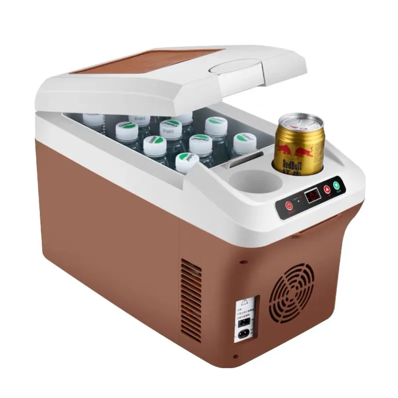 15L Car & Home Use Refrigerator Cooling and Heating Fridge Beverage Cooler Refrigerated Fresh Stogare 12V/ 24V/ 220V 2