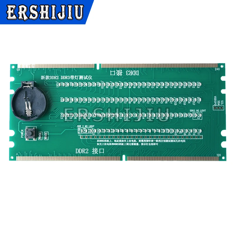 Слот для памяти материнской платы ноутбука DDR4 / DDR3 /DDR2 диагностический анализатор